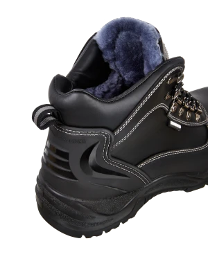 Ботинки STRONG NITRO (СТРОНГ НИТРО) с КП и КС нат. мех, кожаные ПУ/нитрил