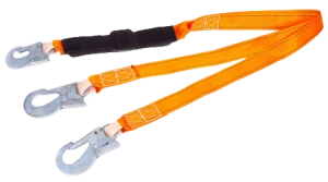 Строп аАд (лента/КР-05/КР-50) двухветьевой с амортизатором Поя 008.03