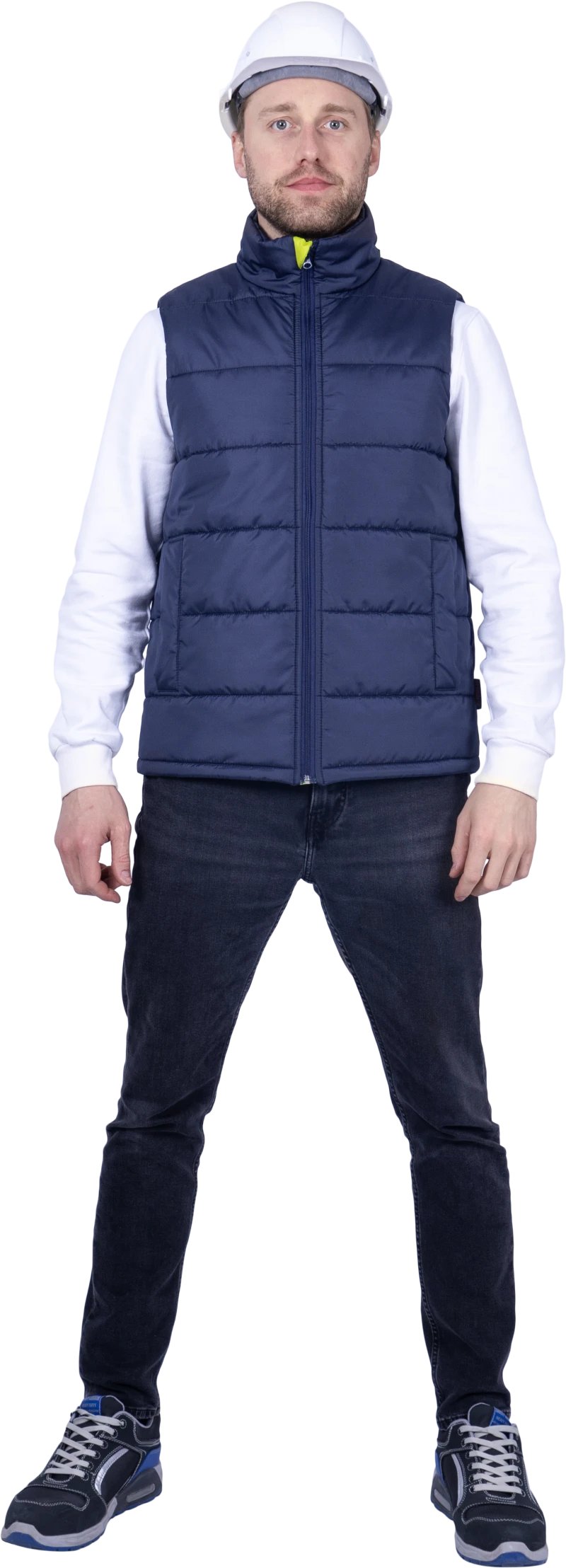 Жилет ФЬЮЖЕН зимний, т/синий Жил 646