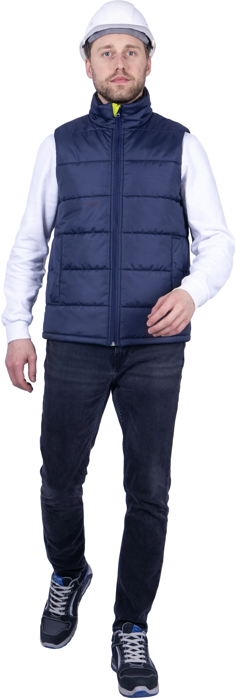 Жилет ФЬЮЖЕН зимний, т/синий Жил 646