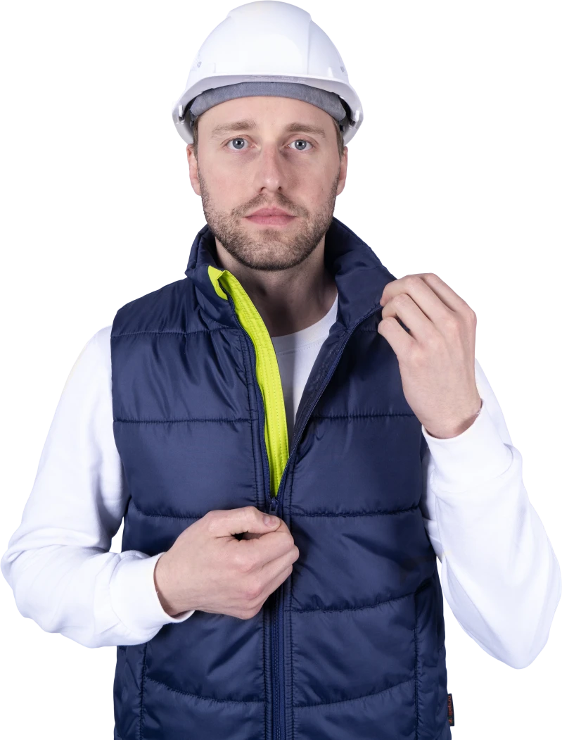 Жилет ФЬЮЖЕН зимний, т/синий Жил 646