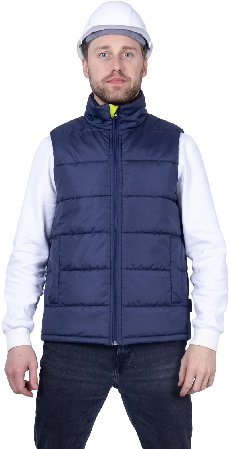 Жилет ФЬЮЖЕН зимний, т/синий Жил 646