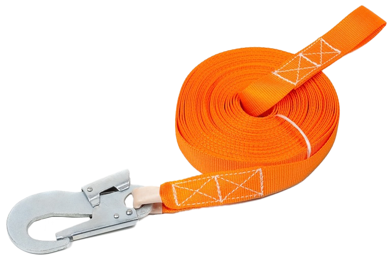 Фал спасательный А (лента/КР-05/петля) 10 м Поя 008.05