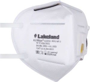 Полумаска фильтрующая AirMax A202V, FFP2 NR D Рес 256