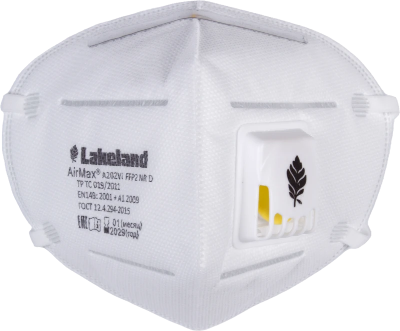 Полумаска фильтрующая AirMax A202V, FFP2 NR D Рес 256
