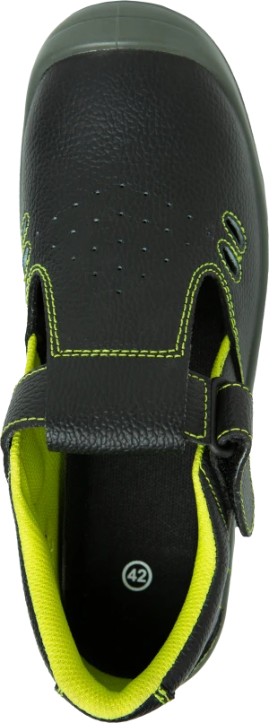 Полуботинки с перфорацией СПЕЦ® с МП, кожаные ПУ/ПУ