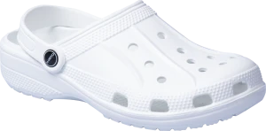 Туфли летние ЭВА (сабо) с перфорацией, с ремешком (белые) (КЭ010-02/КЭ020-02) Саб 519