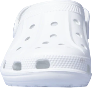 Туфли летние ЭВА (сабо) с перфорацией, с ремешком (белые) (КЭ010-02/КЭ020-02) Саб 519