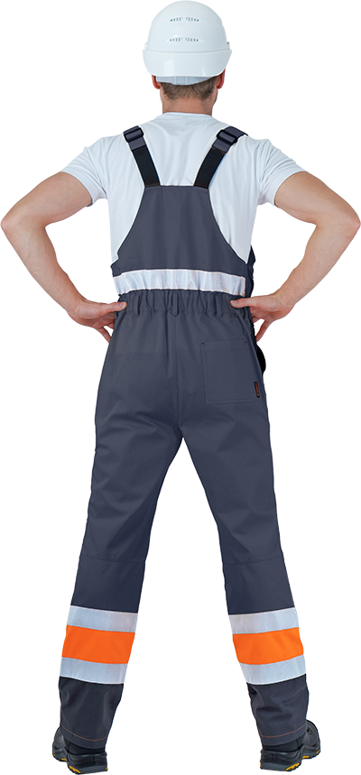 Костюм РЕФЛЕКТ-2, Со - 3-ий класс защиты, флуоресцентный оранжевый-серый Кос 772