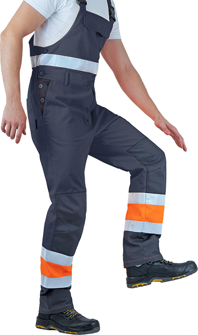 Костюм РЕФЛЕКТ-2, Со - 3-ий класс защиты, флуоресцентный оранжевый-серый Кос 772