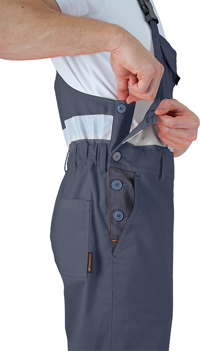 Костюм РЕФЛЕКТ-2, Со - 3-ий класс защиты, флуоресцентный оранжевый-серый Кос 772