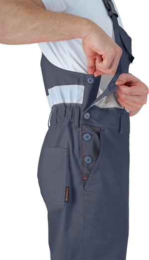 Костюм РЕФЛЕКТ-2, Со - 3-ий класс защиты, флуоресцентный оранжевый-серый Кос 772