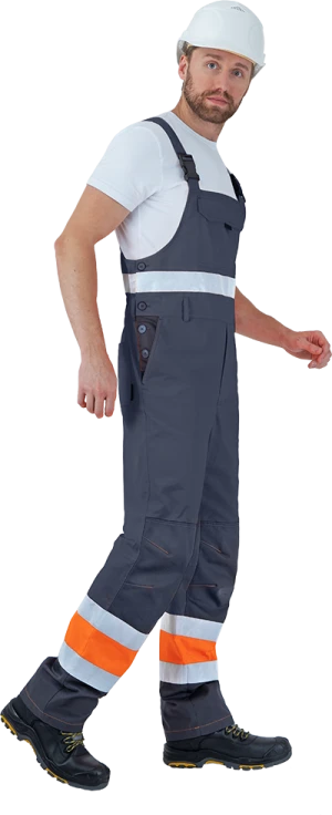 Костюм РЕФЛЕКТ-2, Со - 3-ий класс защиты, флуоресцентный оранжевый-серый Кос 772