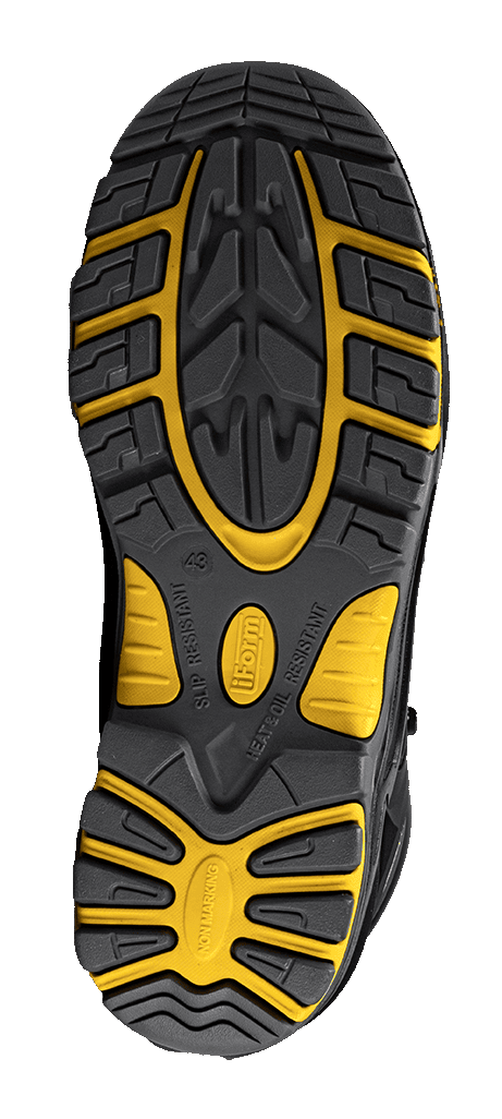 Сапоги iForm® ORIGINAL (ОРИДЖИНАЛ) с КП и КС нат мех, кожаные ПУ/нитрил