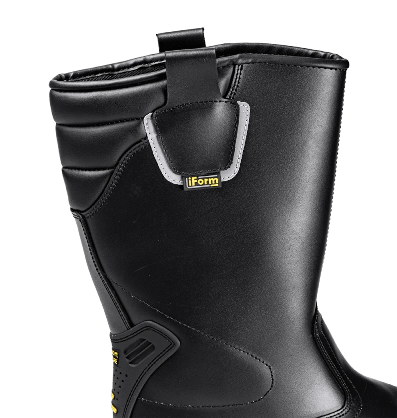 Сапоги iForm® ORIGINAL (ОРИДЖИНАЛ) с КП и КС нат мех, кожаные ПУ/нитрил