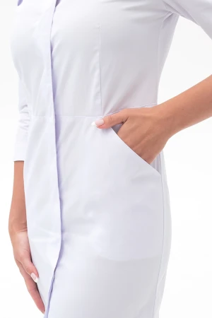 Халат ЛИМА, белый Хал 732