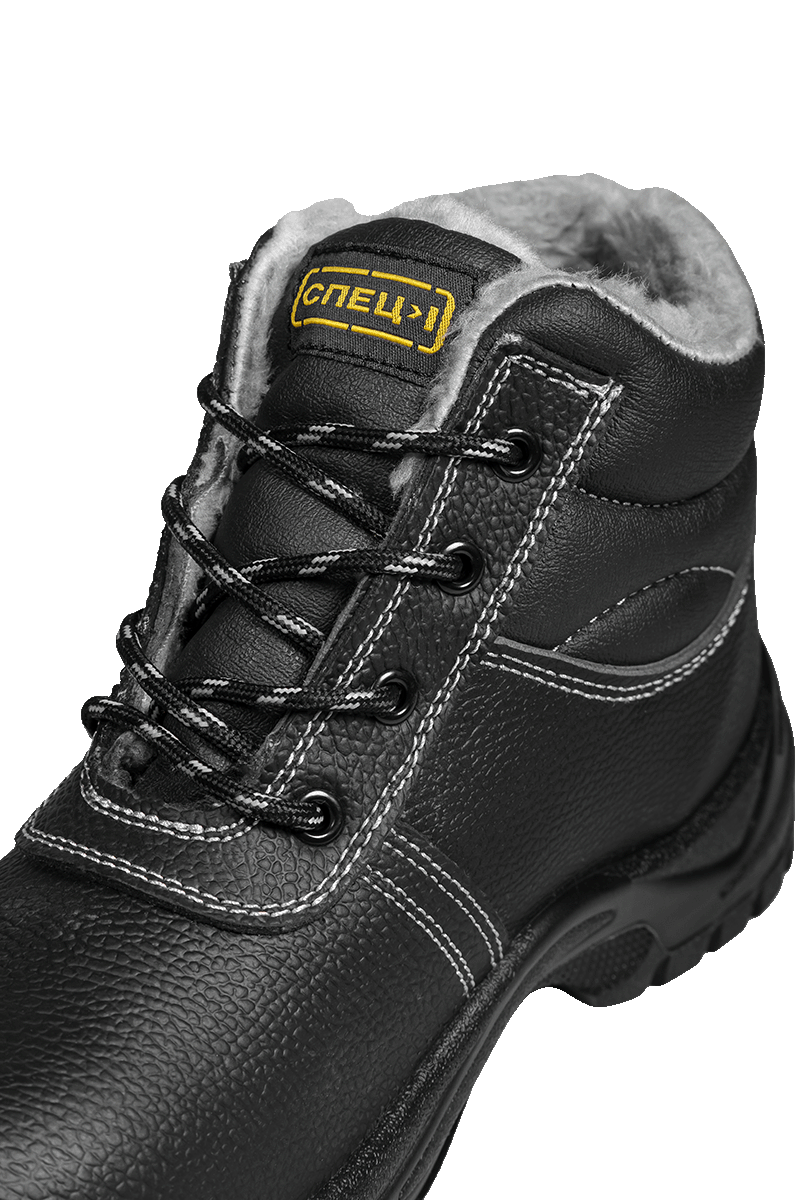 Ботинки СПЕЦ-1 с МП иск.мех, ПУ