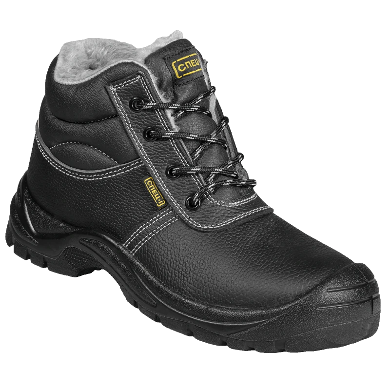 Ботинки СПЕЦ-1 с МП иск.мех, ПУ