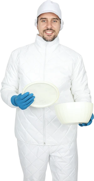 Куртка утепленная АПРЕЛЬ, белая Кур 300