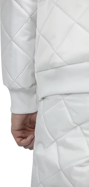 Куртка утепленная АПРЕЛЬ, белая Кур 300