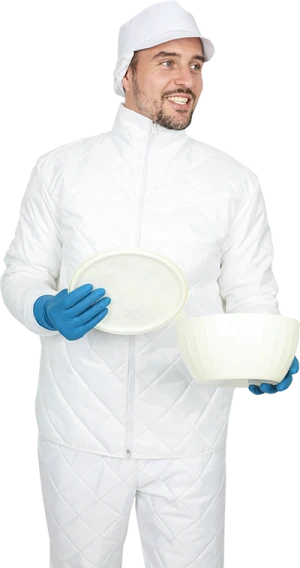 Куртка утепленная АПРЕЛЬ, белая Кур 300