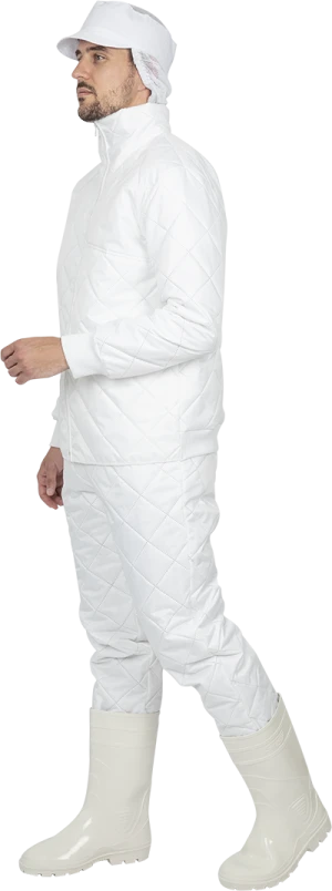 Куртка утепленная АПРЕЛЬ, белая Кур 300