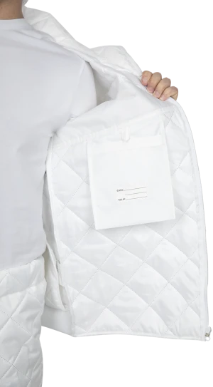 Куртка утепленная АПРЕЛЬ, белая Кур 300