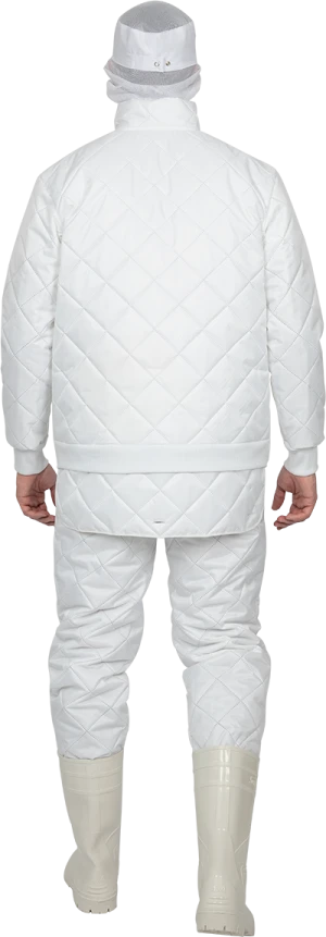 Куртка утепленная АПРЕЛЬ, белая Кур 300