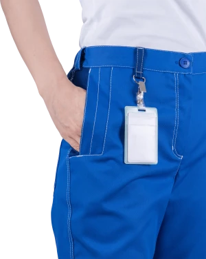 Брюки женские ЭДВАНС от механических воздействий и ОПЗ, василек/синий Брю 621.1