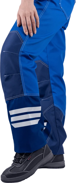 Брюки женские ЭДВАНС от механических воздействий и ОПЗ, василек/синий Брю 621.1