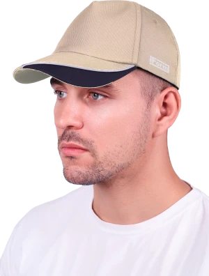 Бейсболка IFORM, бежевый-т.серый Шап 015.1