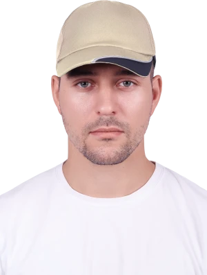 Бейсболка IFORM, бежевый-т.серый Шап 015.1