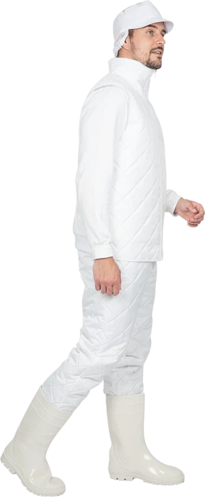 Жилет утепленный АПРЕЛЬ, белый