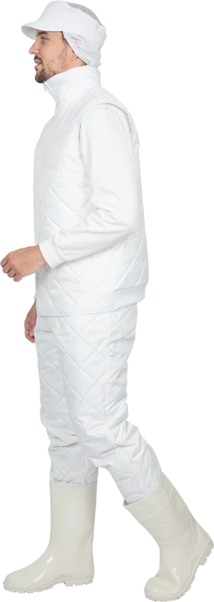 Жилет утепленный АПРЕЛЬ, белый