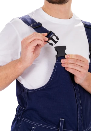 Костюм мужской МЕГАСТАТОЙЛ зимний от нефтепродуктов, кратковременного воздействия пламени, статического электричества, темно-синий/серый/оранж Кос 700