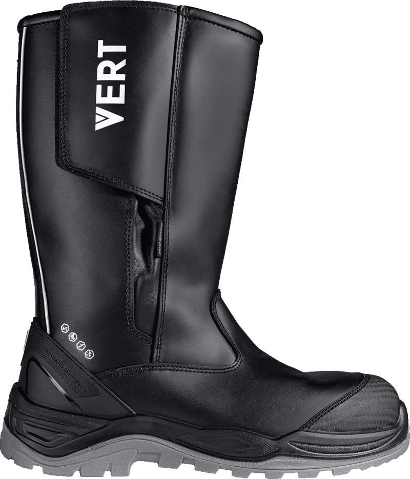 Сапоги VERT (VERT 3014) высокие с КП и КС шерст.мех, кожаные ПУ/ТПУ