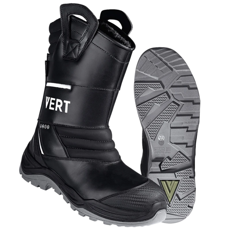 Сапоги VERT (VERT 3011) с КП и КС шерст.мех, кожаные ПУ/ТПУ