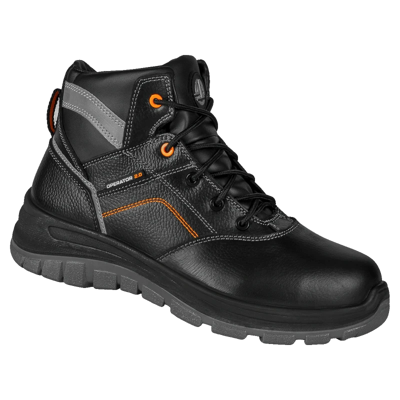 Ботинки OPERATOR 2.0 с КП и КС нат.мех, кожаные ПУ/ТПУ