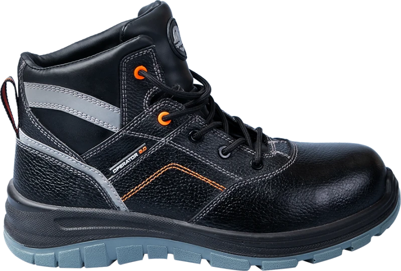 Ботинки OPERATOR 2.0 с КП и КС нат.мех, кожаные ПУ/ТПУ