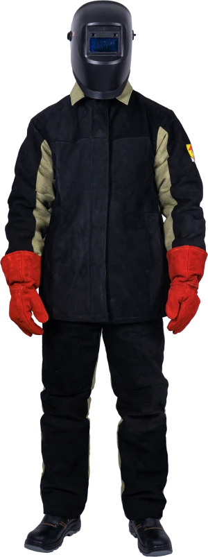 Костюм сварщика комбинированный спилок/брезент утепленный, 2.6 0015