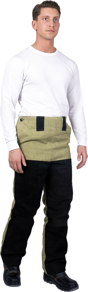 Костюм сварщика комбинированный спилок/брезент утепленный, 2.6 0015