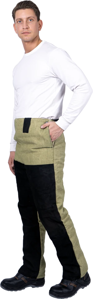 Костюм сварщика комбинированный спилок/брезент утепленный, 2.6 0015