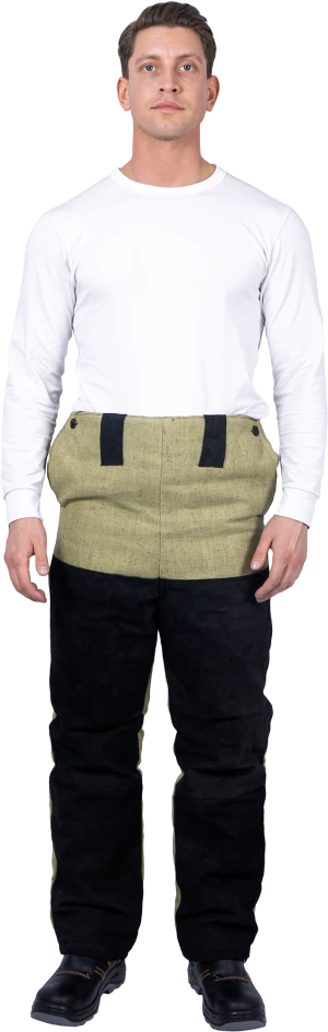 Костюм сварщика комбинированный спилок/брезент утепленный, 2.6 0015