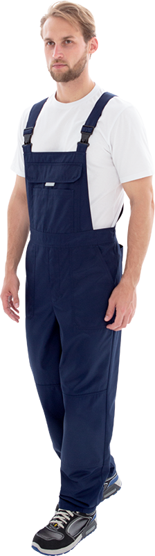 Костюм мужской ТЕХНИК 2 от механических воздействий и ОПЗ (куртка, полукомбинезон), темно-синий/серый Кос 099