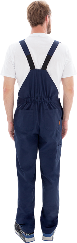 Костюм мужской ТЕХНИК 2 от механических воздействий и ОПЗ (куртка, полукомбинезон), темно-синий/серый Кос 099