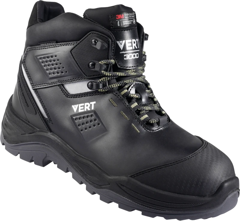 Ботинки VERT (VERT 3015) с КП и КС Thinsulate® шерст.мех, кожаные ПУ/ТПУ