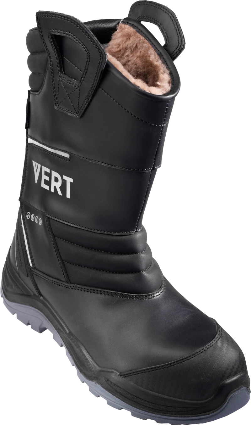 Сапоги VERT (VERT 3010) с КП и КС нат.мех, кожаные ПУ/ТПУ