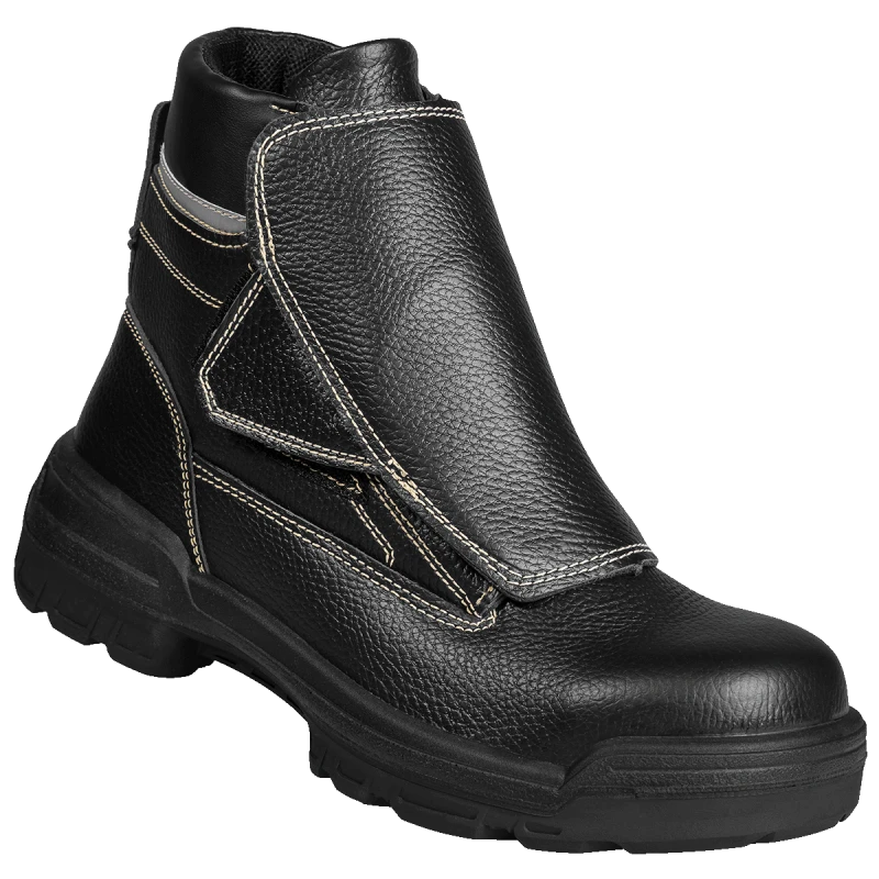 Ботинки ПРОМЕТЕЙ сварщик с КП и КС, юфтевые ПУ/нитрил ( Т-27.1.7.4.3 )