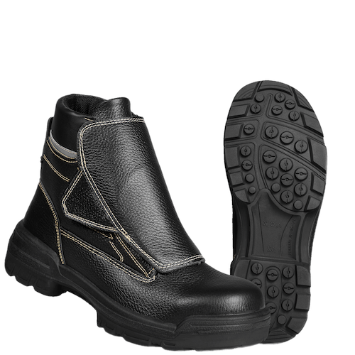 Ботинки ПРОМЕТЕЙ сварщик с КП и КС, юфтевые ПУ/нитрил ( Т-27.1.7.4.3 )