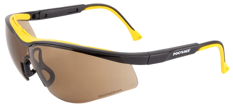 Очки РОСОМЗ™ О50 MONACO StrongGlass (15001) (PC) (KN) коричневые Очк 045.15001